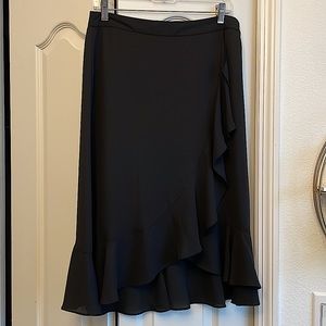 BANANA REPUBLIC | Ruffle Midi Skirt
